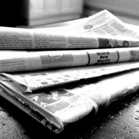 報紙印刷版銷售量持續衰退